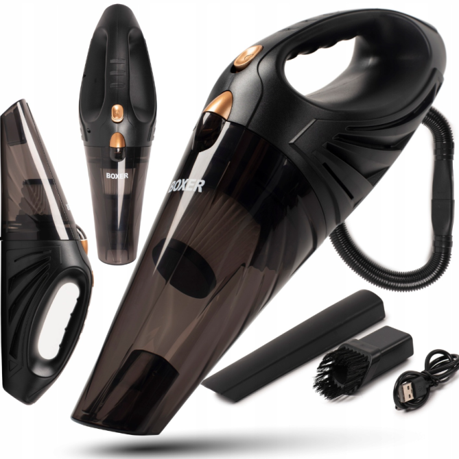 Бездротовий автомобільний пилосос BX-3254: 11000 Па, 90 Вт, 2000 мАг, з HEPA-фільтром та насадками Одеса - фото 1