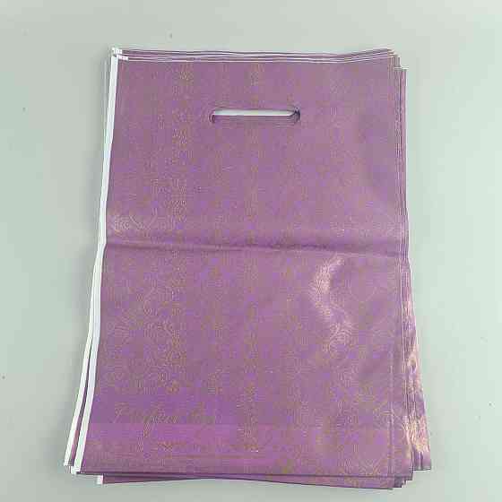 Пакеты с вырубной ручкой (25*35+3)