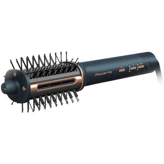 Фен-щітка Rowenta Air Brush 3D UB9720E0 ( чорний із золотистим ) Харків