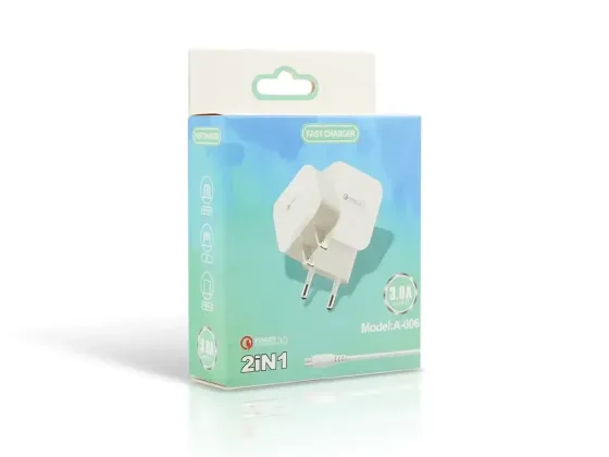 Зарядное устройство 220В 2.4А QC3.0 USBx1 51-3 Киев