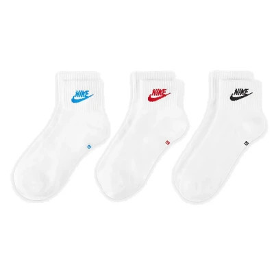 Шкарпетки Nike U NK NSW EVERYDAY ESSENTIAL AN 3PR DX5074-911 46-50 3 пари Білий/Мультиколор (196148785876) Вінниця - фото 2
