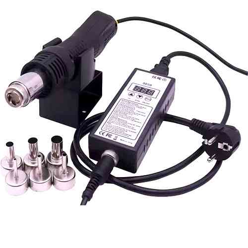 Портативний термофен Pigong 8858 з LED дисплеєм Київ