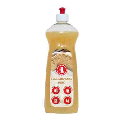 Гель для прання #1 Мило господарське рідке 1 кг (4820270631782) Вінниця