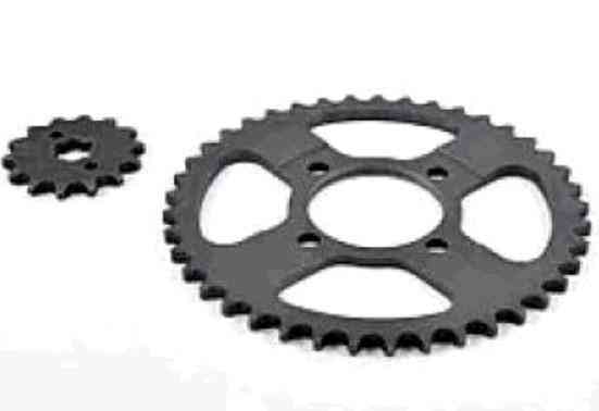 Зірки трансмісії (пара) мотоцикл 125J 428-15T + 428-46T Мукачево