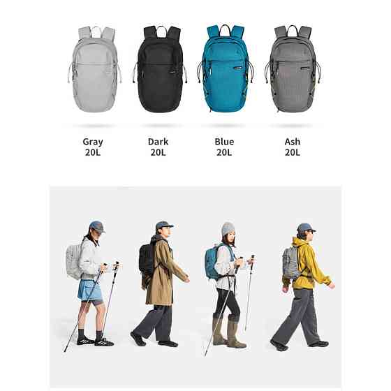 Рюкзак туристичний Naturehike CNK2450XB023, 20 л, синій Київ