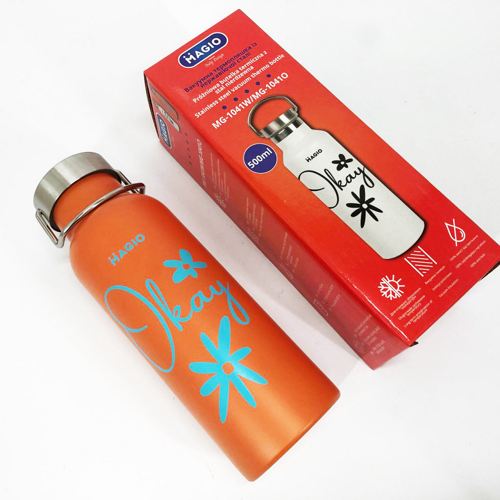 Термочашки для гарячих напоїв Magio, Термоконтейнер для напоїв, Термос у вигляді пляшки PL-36 Івано-Франківськ - фото 1