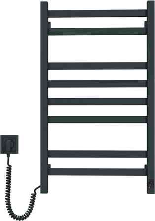 Електрична сушарка для рушників NAVIN Авангард 480 × 800 Sensor ліва, антрацит Київ