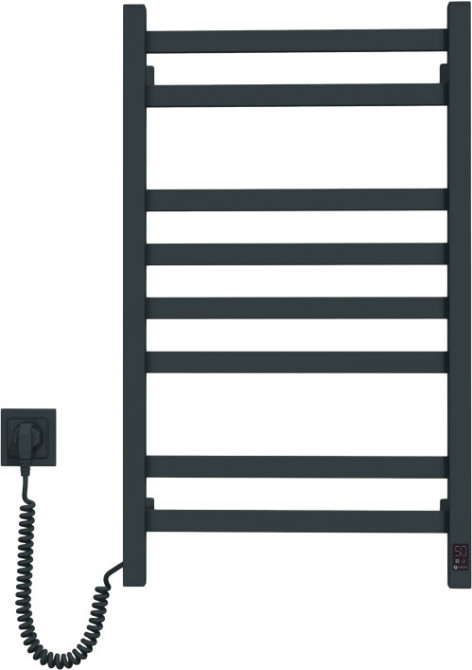 Електрична сушарка для рушників NAVIN Авангард 480 × 800 Sensor ліва, антрацит Київ - фото 2