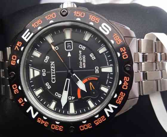 Японський 200-м спортивний годинник Citizen Eco-Drive AW7048-51E, Харків