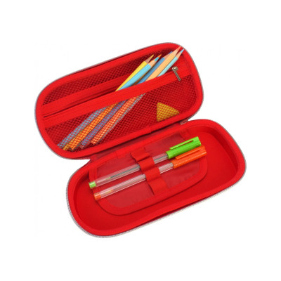 Пенал Cool For School Об'ємний 3D 1 відділення Чорний (QT-5645-Black) Вінниця - фото 2