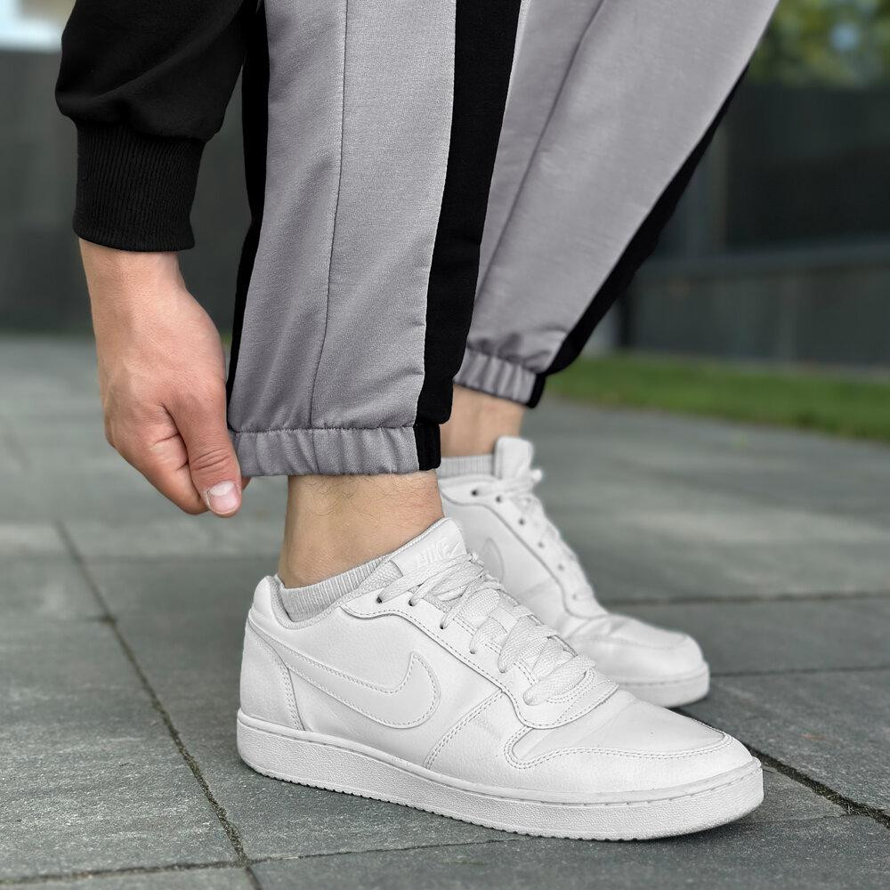 Чоловічі сталеві джогери з чорними вставками Pobedov Shade Київ - фото 8