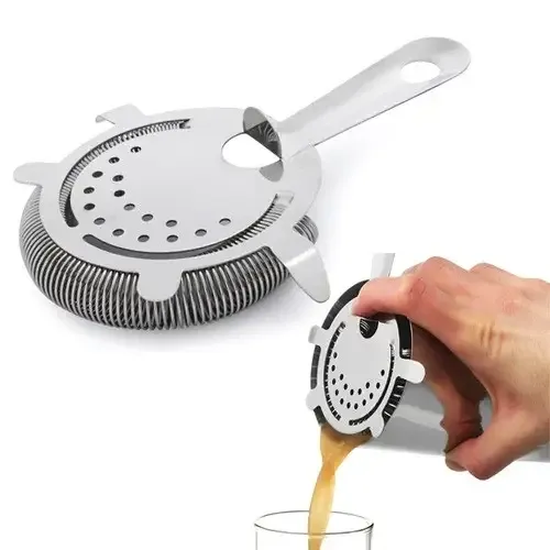 Сито-стрейнер для коктейлів з нержавіючої сталі Київ - фото 4