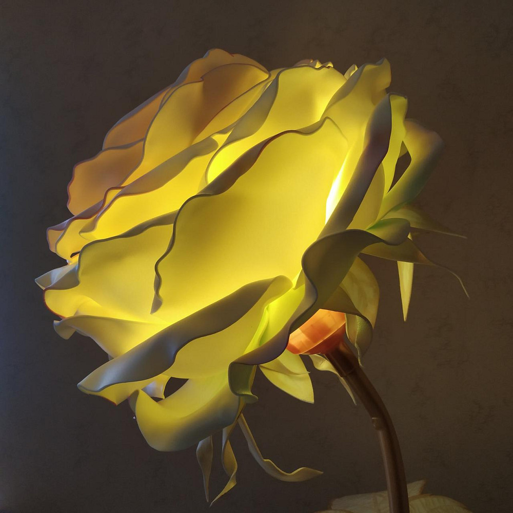 Торшер-нічник "Роза Шампань" Дніпро - фото 4