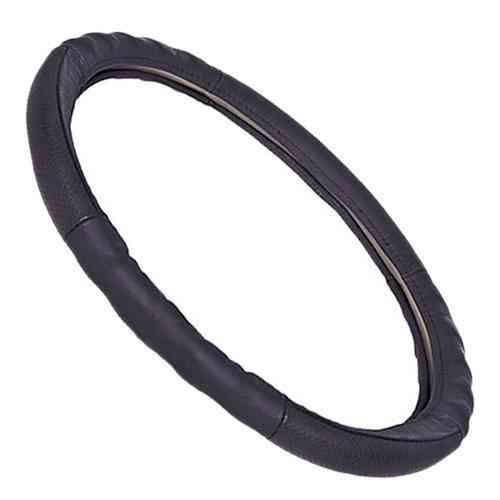 Шкіряний чохол на кермо B 017 XXL чорний з боковинами Харків