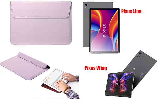 Чохол-конверт VitoCase для Pixus Line, Pixus Wing, з функцією підставки для планшета Фіолетовий Київ