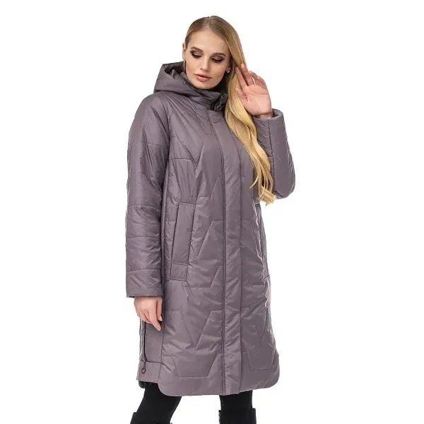 Жіноча довга курточка демісезонна.  Жіночий плащ великих розмірів.  50-66р Київ - фото 5