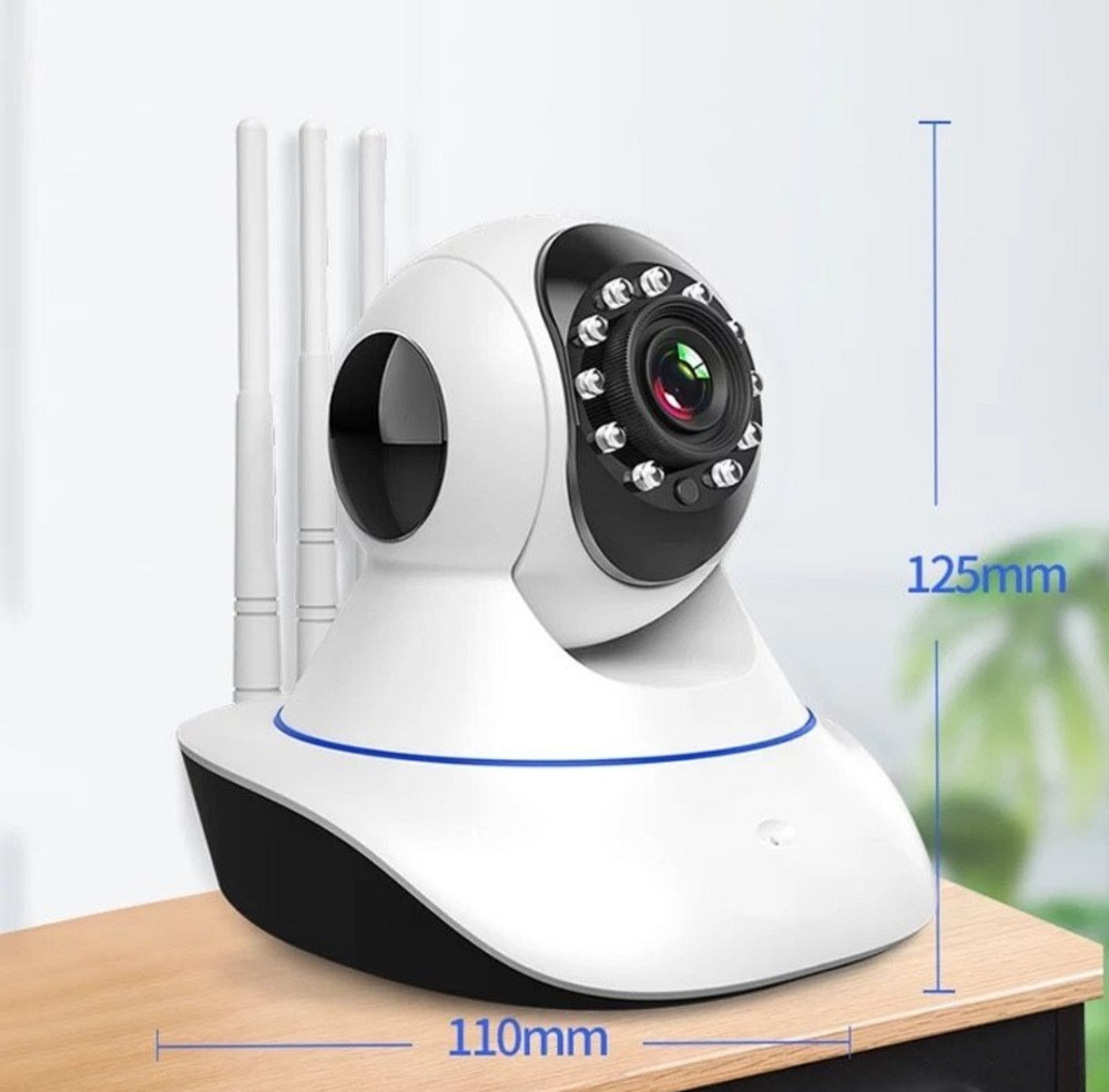 Бездротова поворотна Wi-Fi IP камера SMART PRO Q5, з датчиком руху Харків - фото 1