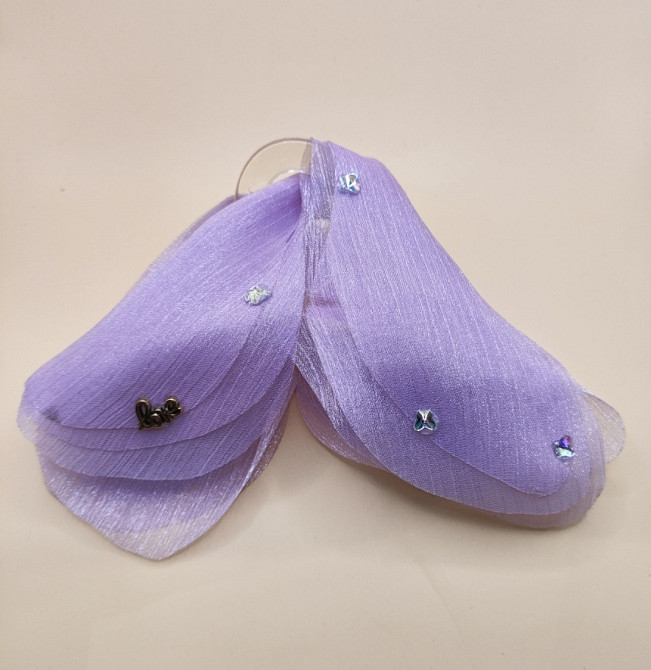 Заколка-крабик "Бант-метелик" Фіолетовий Сміла - фото 11