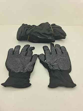 Хозяйственные перчатки Нейлоновые с микроточкой (12 пар) Харків