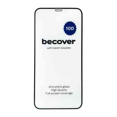 Стекло защитное BeCover Apple iPhone 11 10D Black (711323) Винница