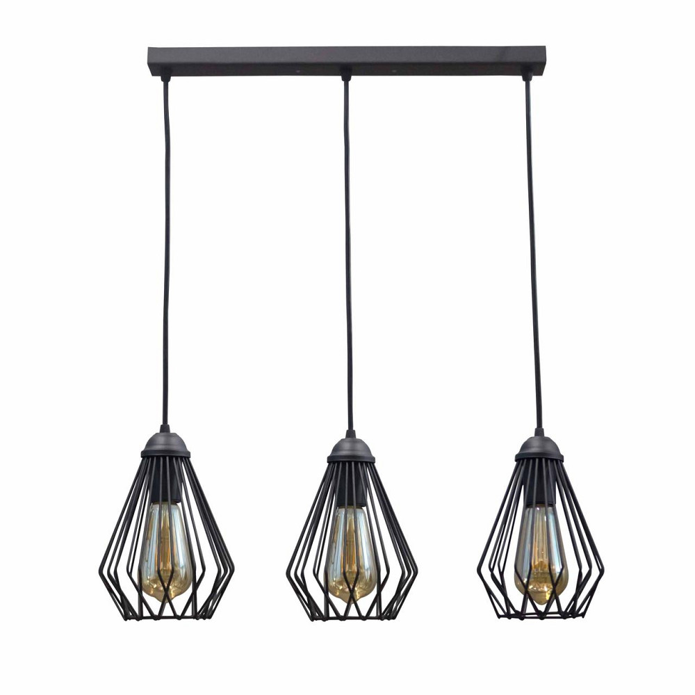 Лофт светильник подвесной Е27-3 Silvia NL 05371-3 Киев - изображение 2