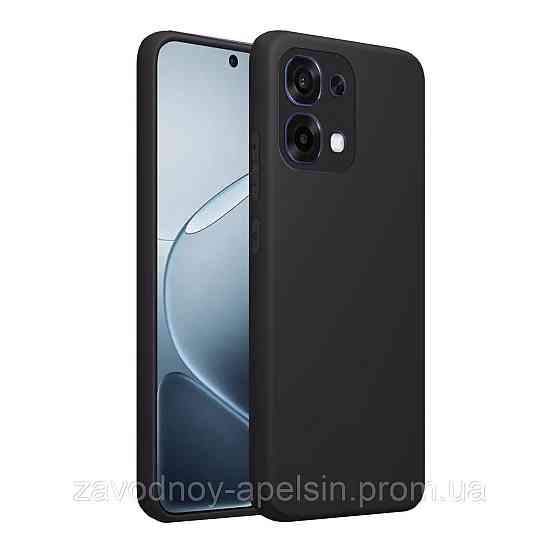 Oppo A6 Pro Силиконовый чехол (черный) Одесса