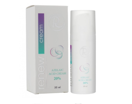 Renew Крем освітлюючий з 20% азелаїновою кислотою AZELAIC ACIDCREAM 20% 50 мл Дніпро