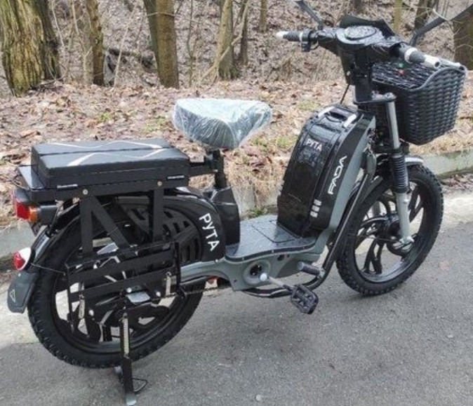 Топ‼️‼️Електровелосипед FADA РУТА чорний (800W 60V-15Ah) Київ - фото 1