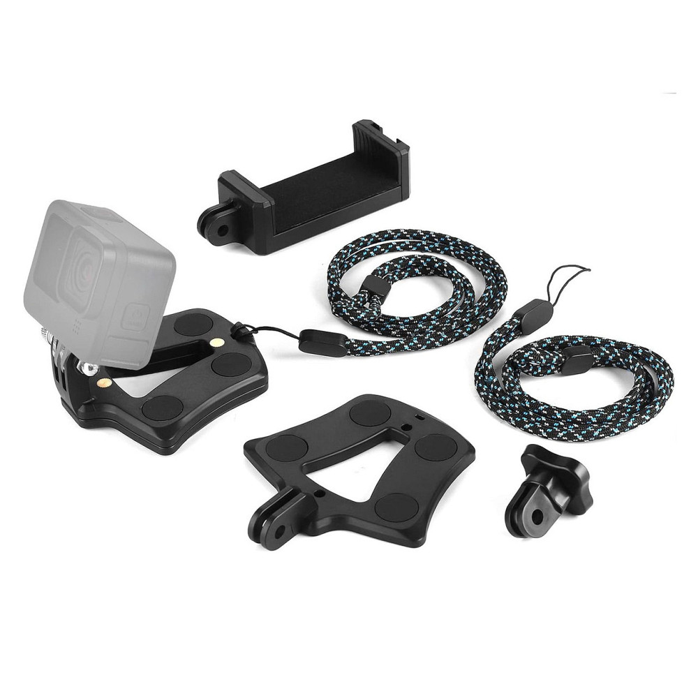 Магнитное крепление для экшн камеры телефона на шею под одежду AC Prof HQS-MG356 Киев - изображение 1