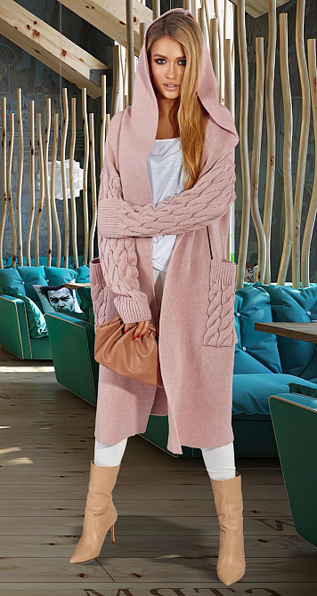 Тёплый кардиган с капюшоном Киев - изображение 6