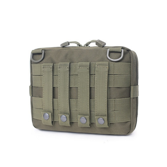 Подсумок общего назначения Molle горизонтальный текстиль (Оливковый) Винница - изображение 1