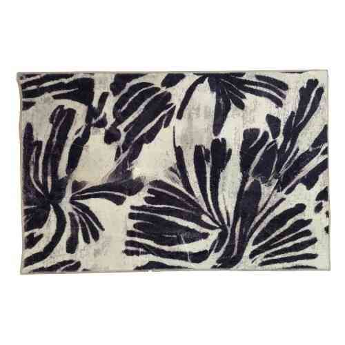 Килимок універсальний для підлоги Плюш Квітка 75*150см бежевий Дариана Житомир