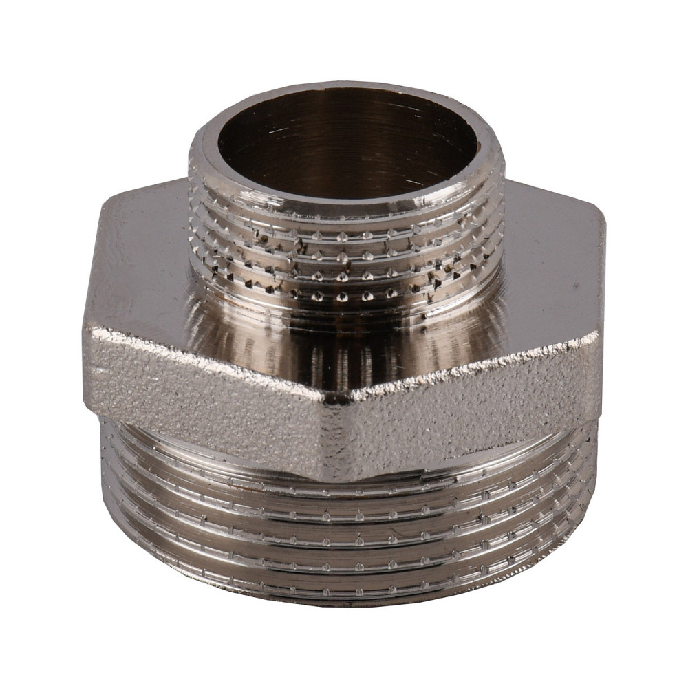 Ніпель редукційний 1 1/4″х 3/4″ЗЗ нікельований NN642S OPTIMUM (000032175) Київ - фото 2