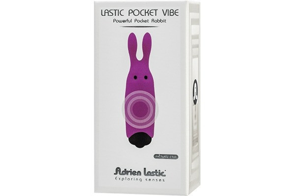 Минивибратор Adrien Lastic Pocket Vibe Rabbit Purple Sex Aura Киев - изображение 3