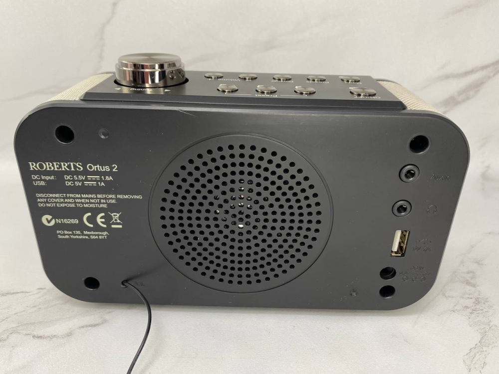 Радіо-будильник Roberts ORTUS2BK DAB+/DAB/FM-радіо-будильник із зарядкою для смартфона через USB – чорний Б/В Київ - фото 5