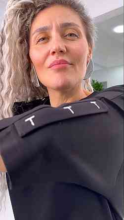 Женское стильное батальное платье трикотаж двунитка. Черный, 54/58 Одесса