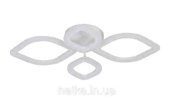 Світлодіодна люстра VALESO G 2712/2+2 Білий 72W Київ