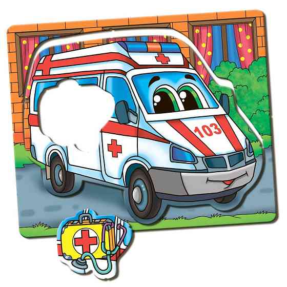 Дитяча настільна гра "Транспорт. Спецмашини" 81152, 12 карток Вінниця