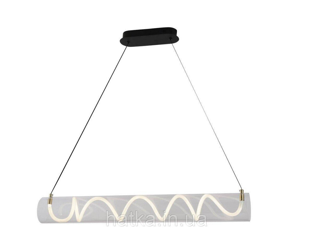 Підвісний світлодіодний світильник G 2913/800 54W Чорний Київ - фото 1