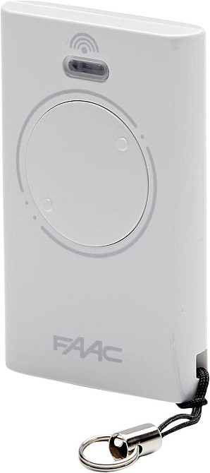 Пульт дистанционного управления FAAC XT2 433SLHLR 2 канала 433 МГц белый эргономичный Киев - изображение 1