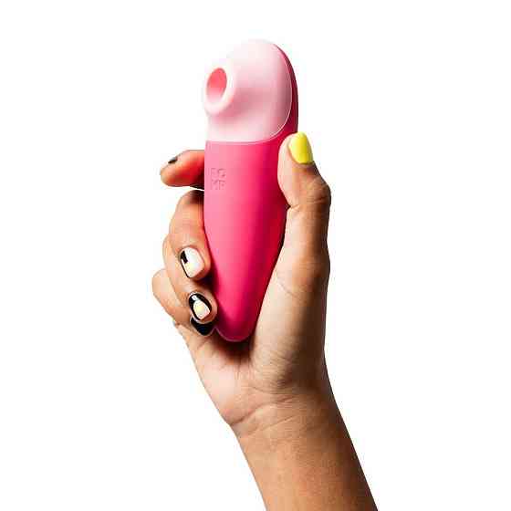 Вакуумний кліторальний стимулятор ROMP Shine X, рожевий Sex Aura Київ