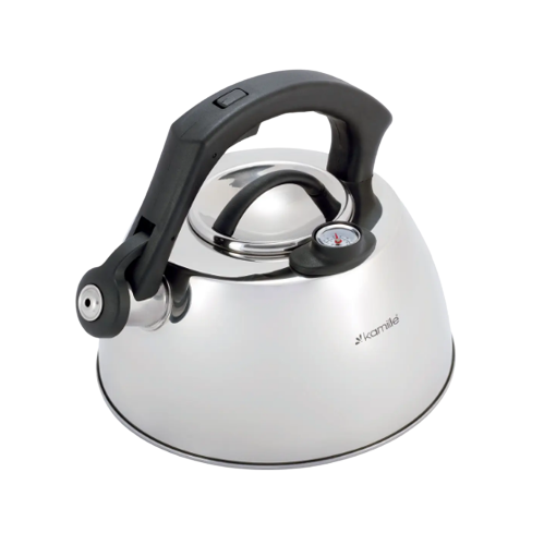 Чайник 3л нержавіюча сталь зі свистком з нейлоновою ручкою 1077 KAMILLE Житомир - фото 1