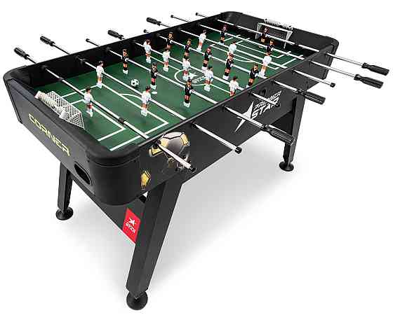 Настільний футбол Hop-Sport Corner чорно-золотистий Київ