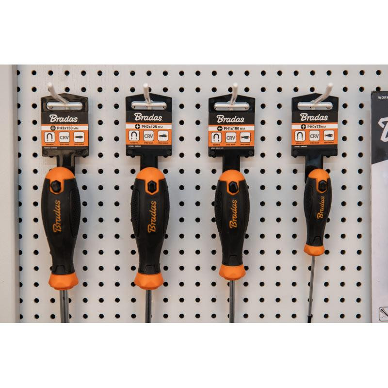 Отвертка крестообразная, HOME & GARAGE, PH3 8/150 мм, DIY-PH103150 Киев - изображение 4