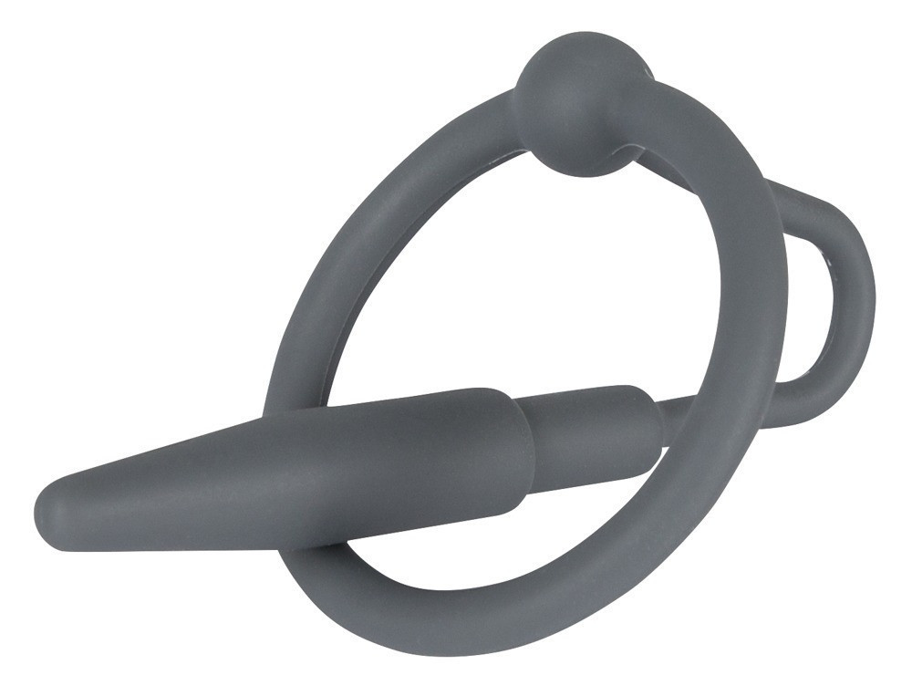 Ерекційне кільце - Penis Plug With Glans Ring Sex Aura Київ - фото 3