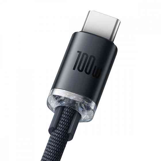 Кабель Baseus Crystal Shine Series Type-C 100W 2м чорний Львів