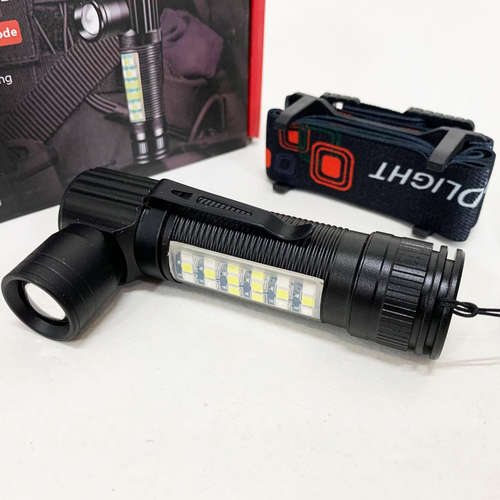 Налобний ліхтар на голову, Ліхтарик налобник, Легкий налобний ліхтар для риболовлі TV-84 Львів - фото 9