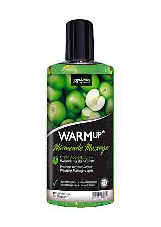 Массажное масло WARMup Green Apple, 150 мл Sex Aura Киев