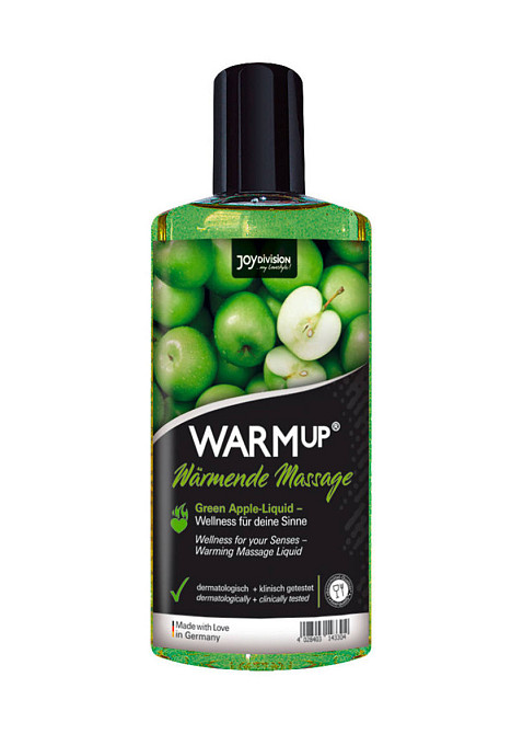 Массажное масло WARMup Green Apple, 150 мл Sex Aura Киев - изображение 1