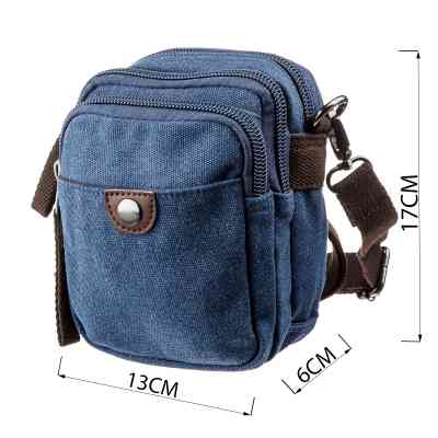 Сумка Vintage Текстильна Синя (20162) Вінниця